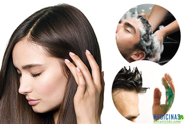 Cuero cabelludo saludable, hombres, mujeres