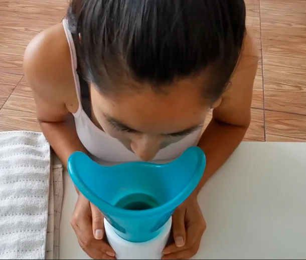 Vaporización con plantas aromáticas