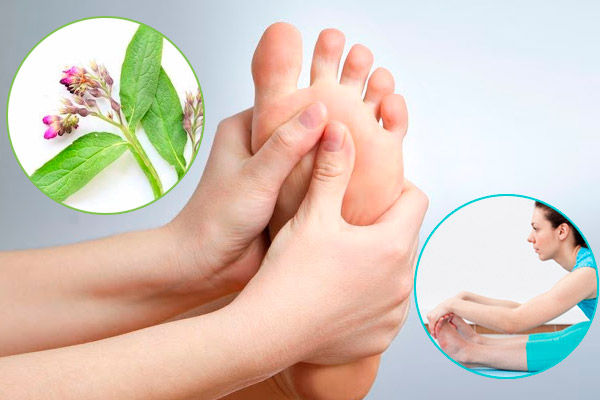 Contractura en los pies, nudos y tirones