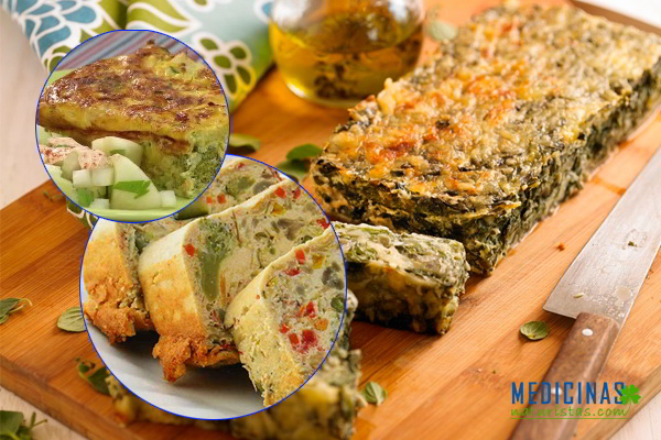 Budín de verduras, dile NO a la ANEMIA, de una manera deliciosa