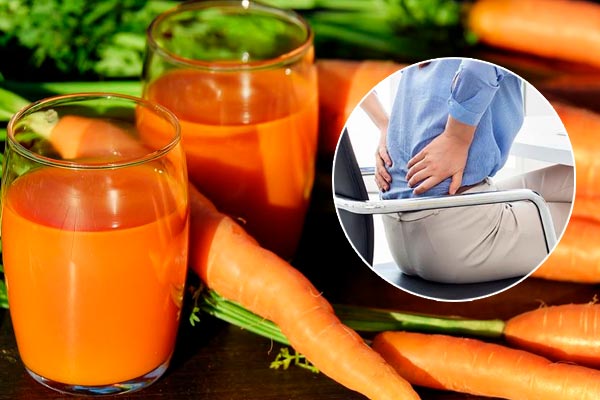 Dolor de espalda terapia y alimentos saludables