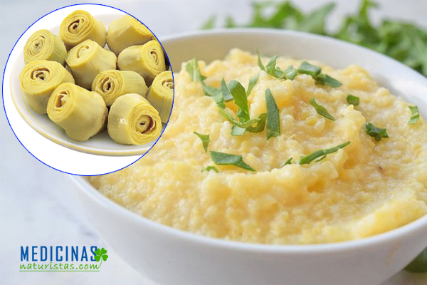 Polenta: Crema de maíz y verduras para casos de alergias alimentarias
