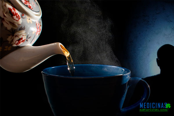 Té yogui saludable y delicioso, preparación