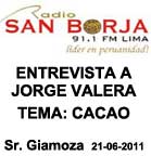 entrevista sobre el cacao