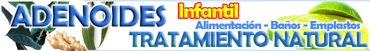 adenoides tratamiento natural