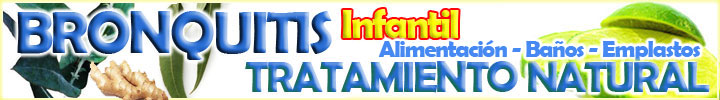 bronquitis tratamiento natural